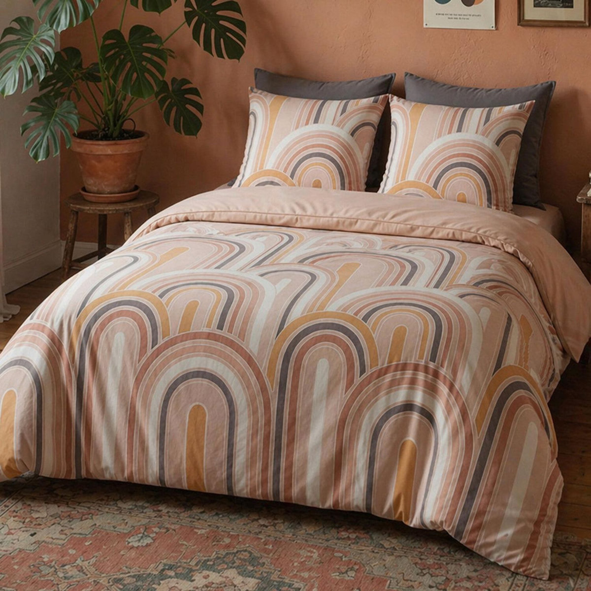 Home collection Parure housse de couette 100 % better coton bci love