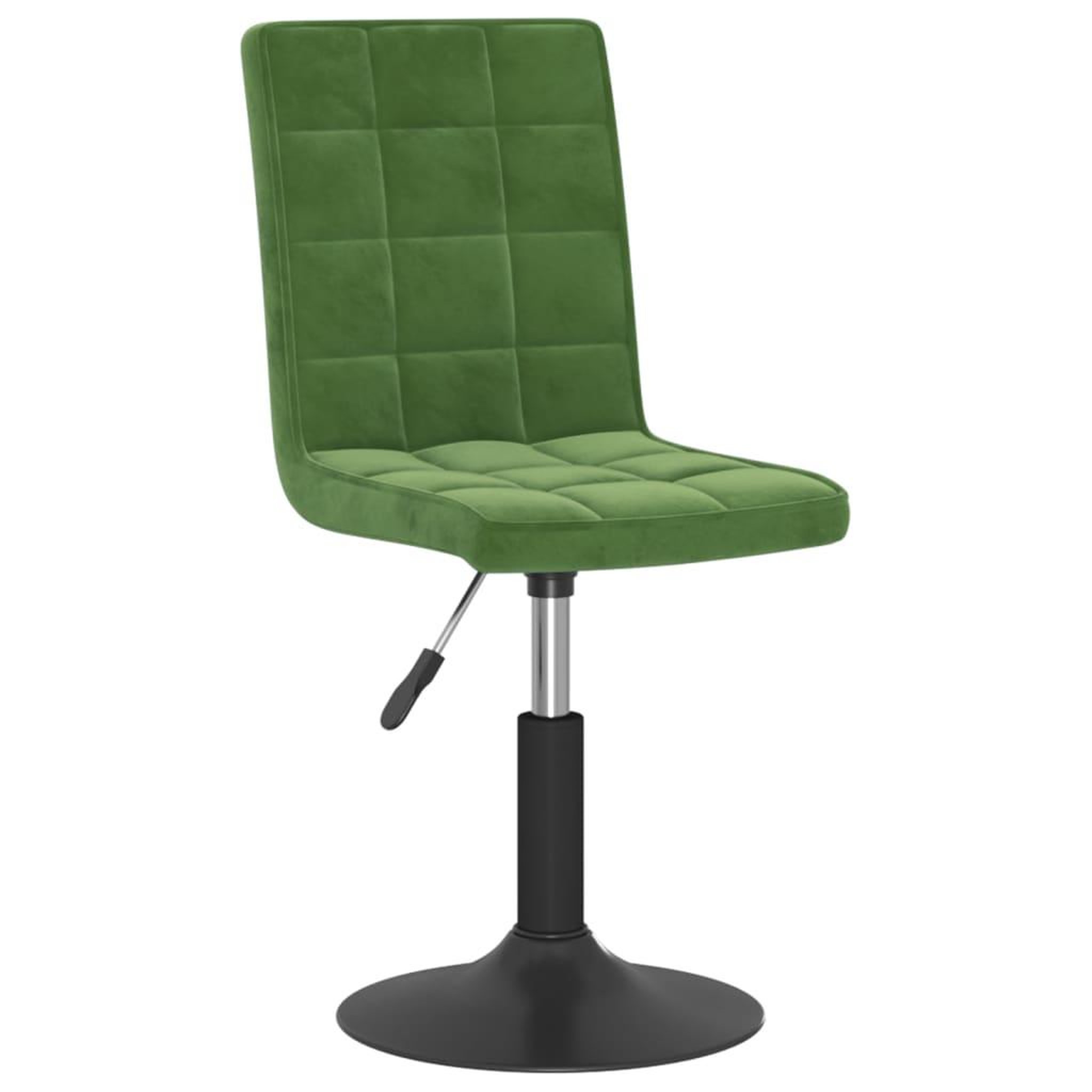 Voir la diapositive 3 : VIDAXL Chaises pivotantes a manger lot de 2 vert fonce velours