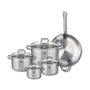 Voir la diapositive 1 : ELO Set de 1 Poêle de cuisson 32 cm et 4 faitouts 14, 16, 20 et 26 cm Elo Profi Citrin