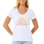 Voir la diapositive 1 : Rip Curl T-Shirt Blanc Femme Rip Curl Cala