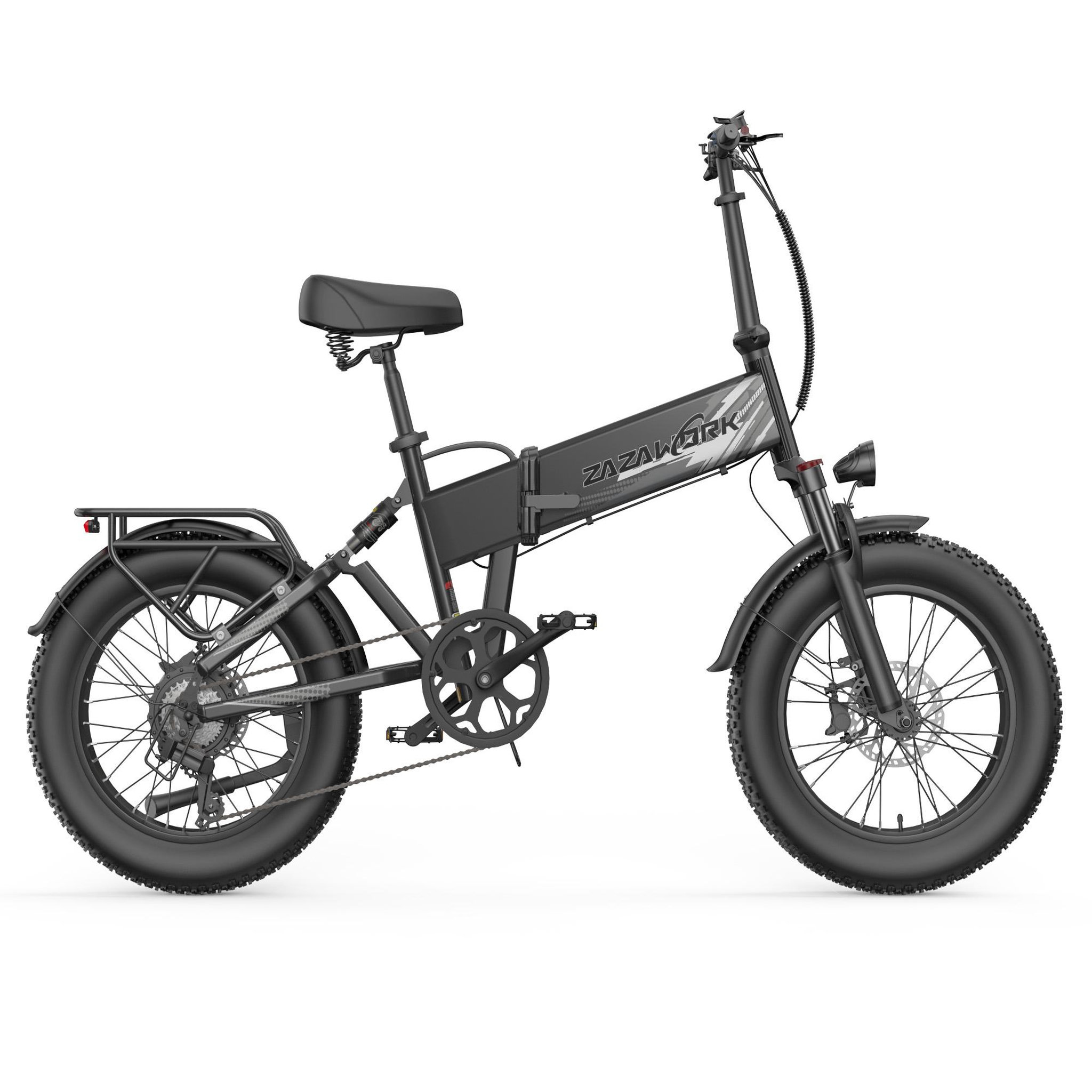 ZAZAWORK Vélo électrique pliable ZAZAWORK CF1000. Coloris disponibles : Orange, Blanc, Gris