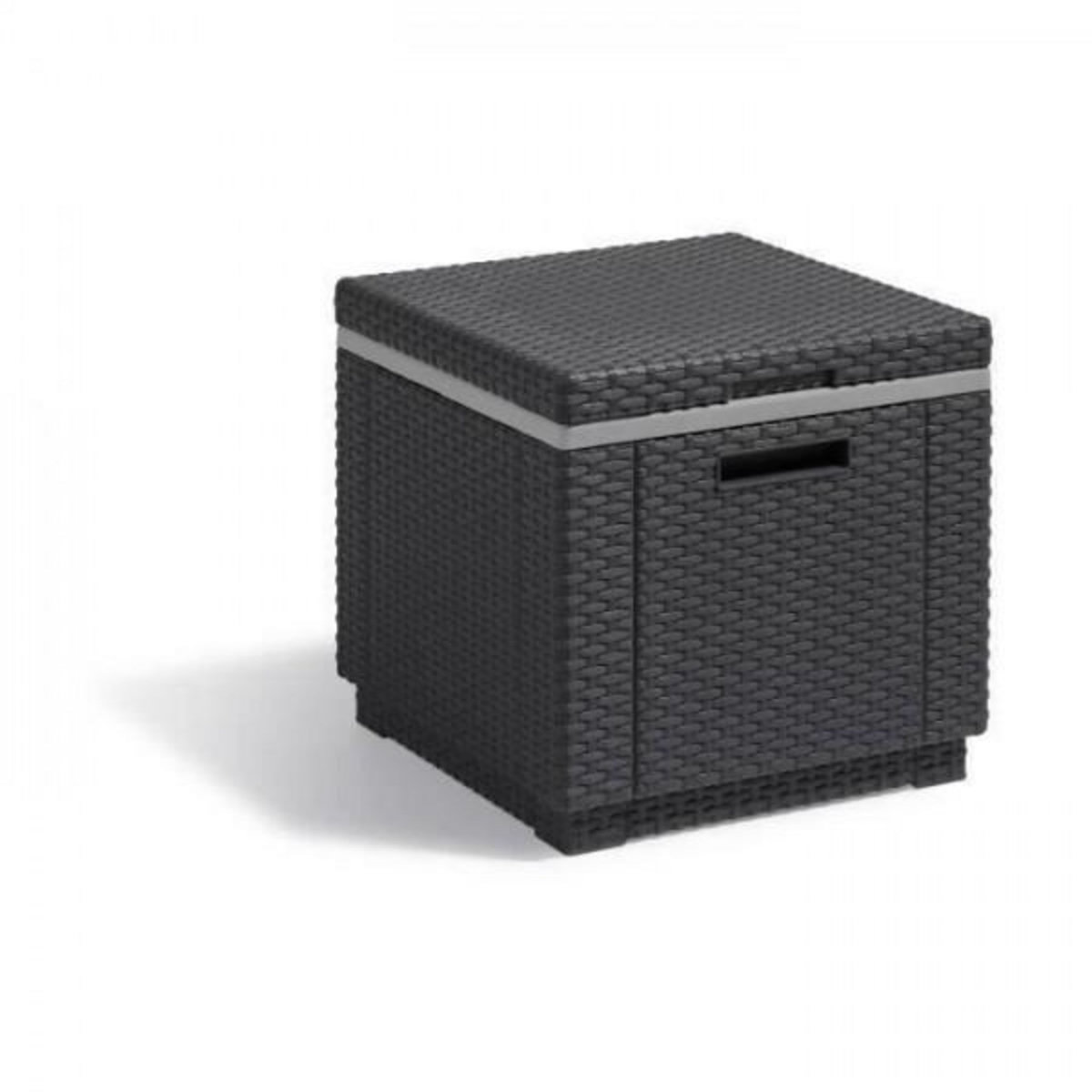 ALLIBERT by KETER Table Keter Glaciere Ice Cube Graphite 405981