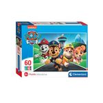 CLEMENTONI Clementoni Jigsaw Puzzle Super Color PAW Patrol, 60 pcs. 26114