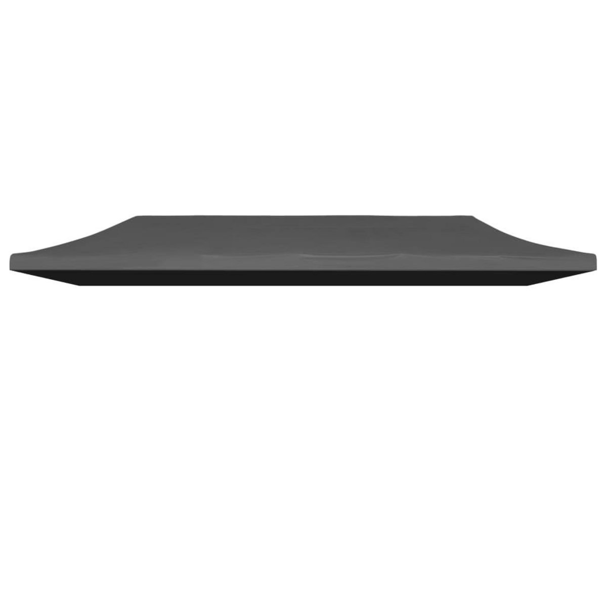 VIDAXL Toit de tente de reception 3 x 6 m Anthracite