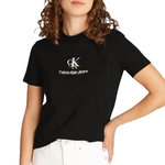 CALVIN KLEIN JEANS T Shirt  Femme Calvin Klein Jeans Shadow Graphic. Coloris disponibles : Noir
