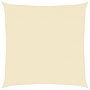 Voir la diapositive 2 : VIDAXL Voile d'ombrage 160 g/m^2 Creme 4x4 m PEHD