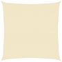 Voir la diapositive 2 : VIDAXL Voile d'ombrage 160 g/m^2 Creme 4x4 m PEHD