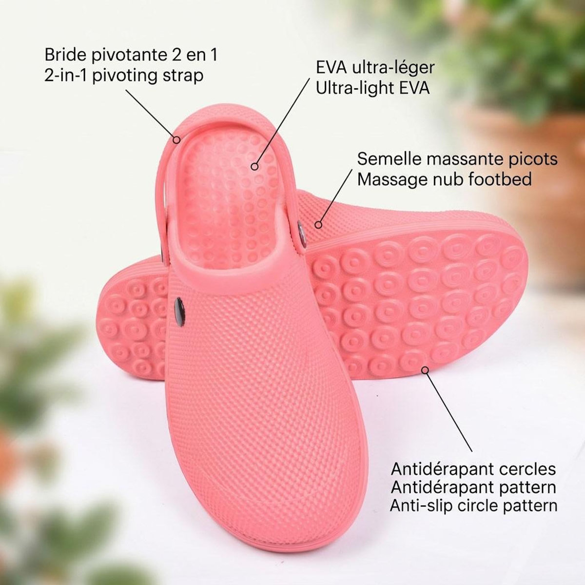OZABI OZABI Sabot EVA Nid Abeille 4 Coloris Femme