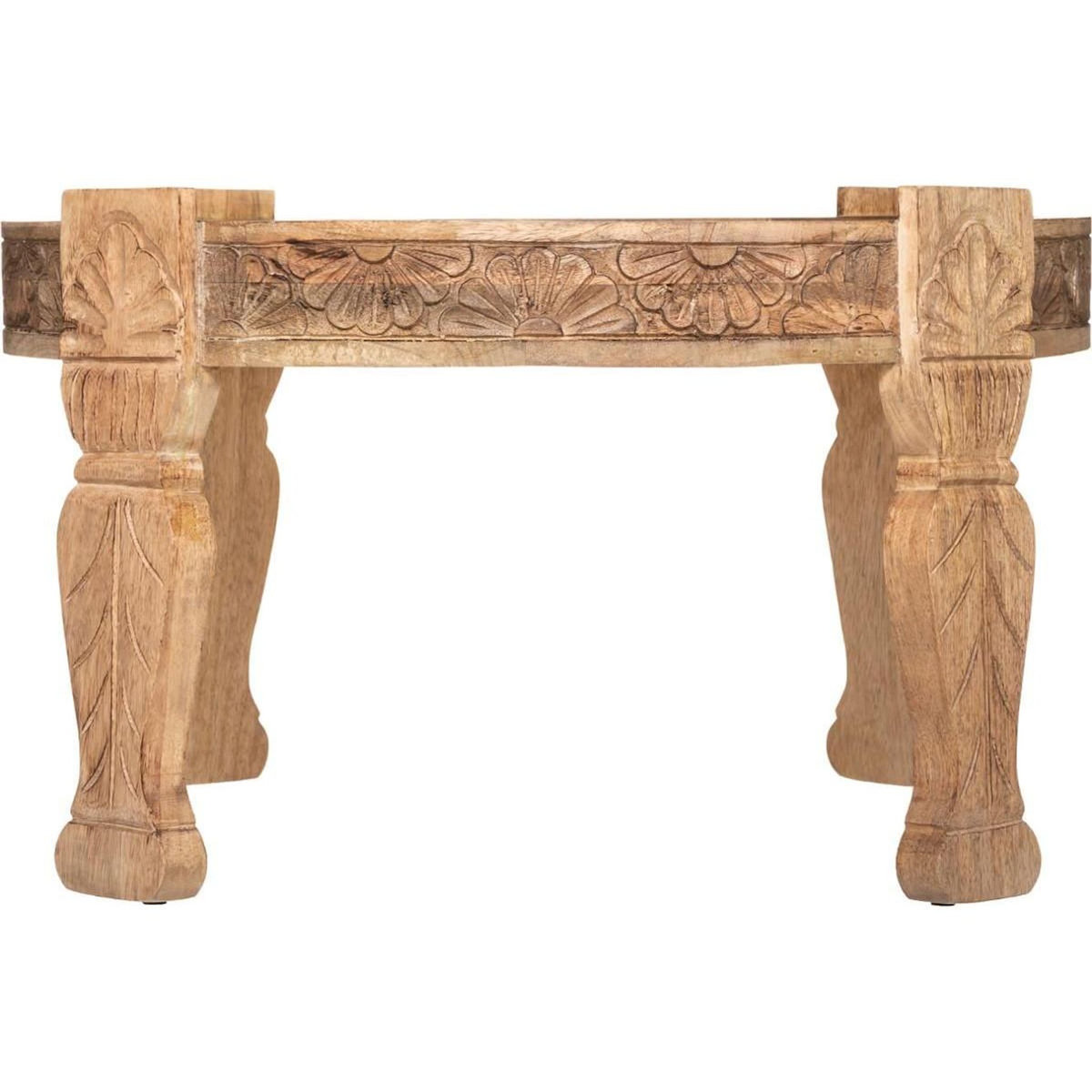 ATMOSPHERA Table d'Appoint en Bois  Gypsy  75cm Naturel