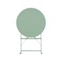 Voir la diapositive 5 : SWEEEK Table de jardin bistrot pliable - Emilia ronde - Table ronde Ø60cm en acier thermolaqué