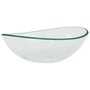 Voir la diapositive 2 : VIDAXL Lavabo Verre trempe 54,5x35x15,5 cm Transparent