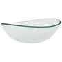Voir la diapositive 2 : VIDAXL Lavabo Verre trempe 54,5x35x15,5 cm Transparent