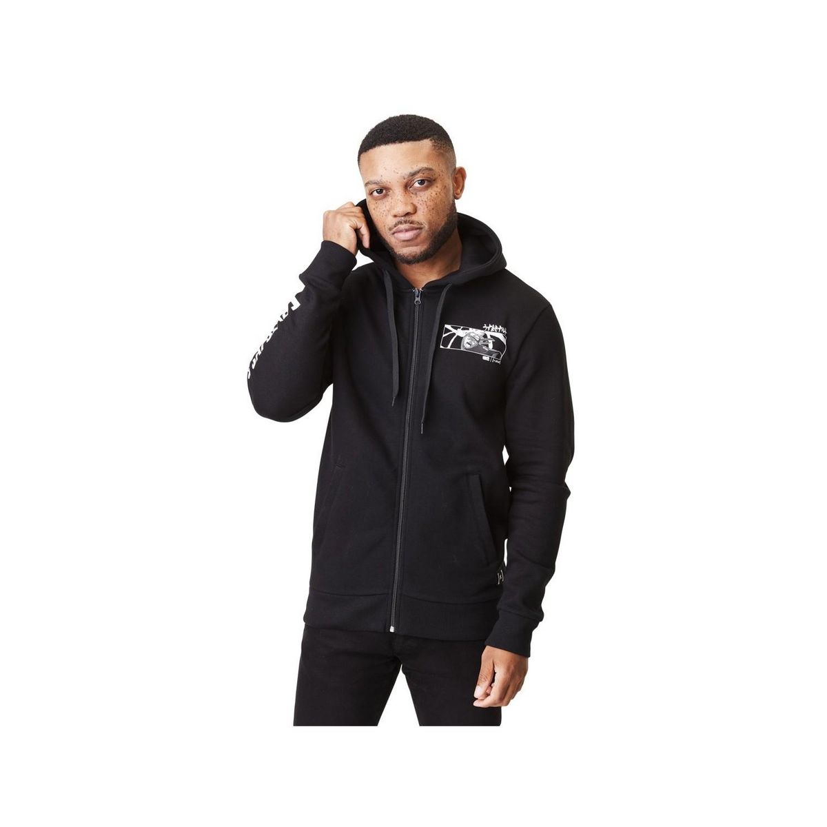 CAPSLAB Sweat à capuche homme Naruto