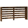 Voir la diapositive 5 : VIDAXL Cache-radiateur chene fume 175x20x82 cm bois d'ingenierie