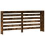 Voir la diapositive 5 : VIDAXL Cache-radiateur chene fume 175x20x82 cm bois d'ingenierie