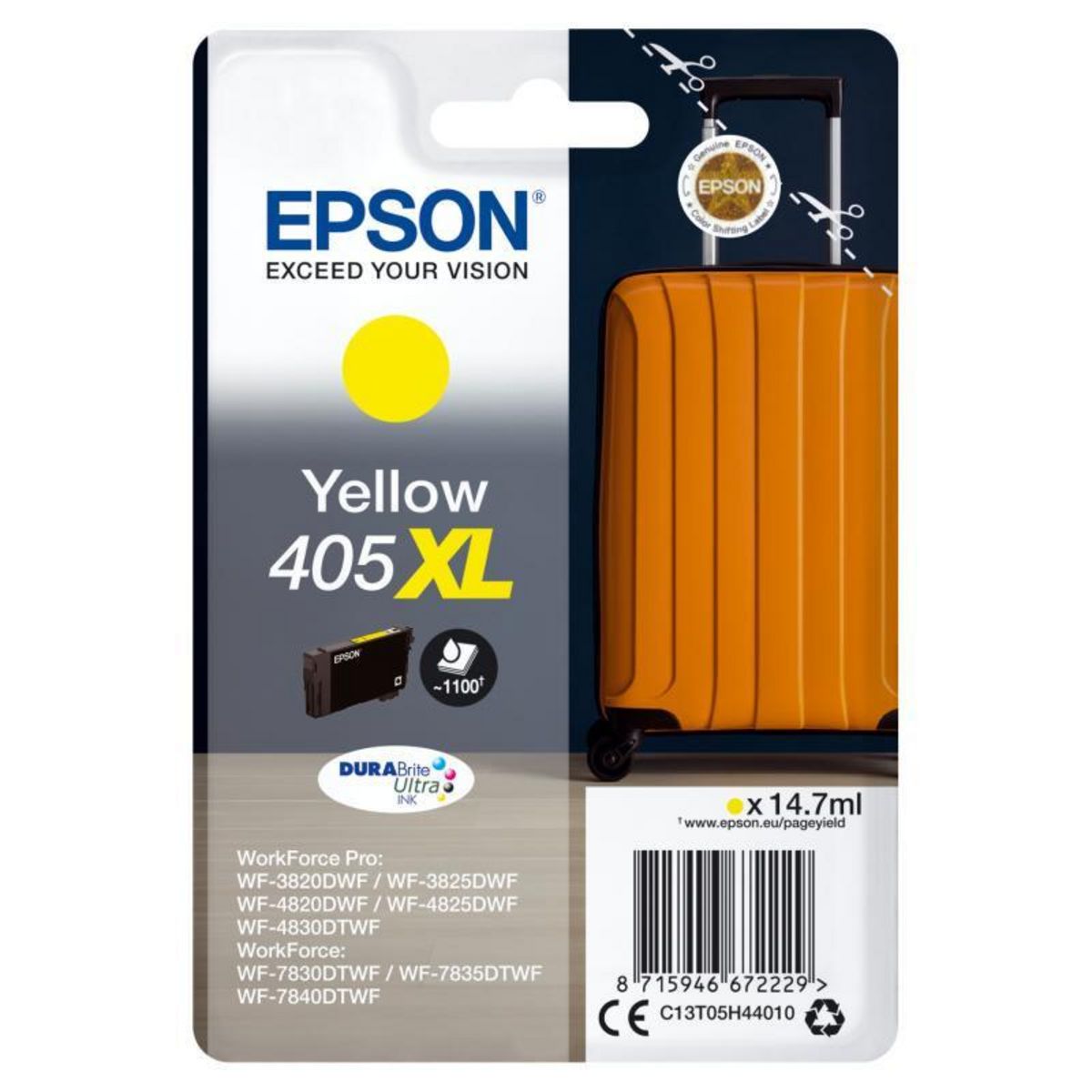 Epson Epson Ink 405XL Yellow Gelb (C13T05H44010)