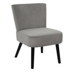 Paris Prix Fauteuil Crapaud  Giulia  76cm Gris