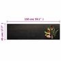Voir la diapositive 6 : VIDAXL Tapis de cuisine lavable impression d'epices 45x150 cm velours