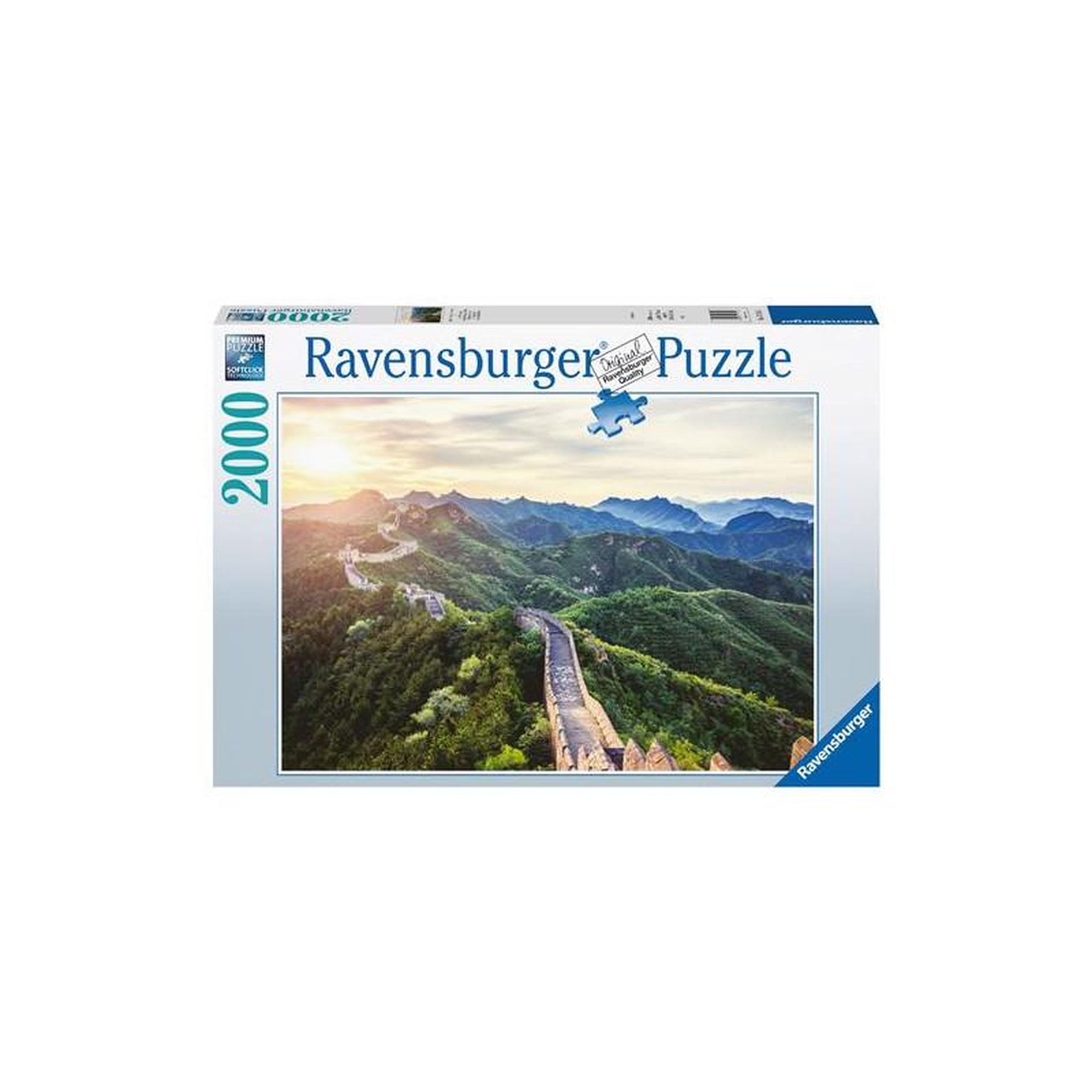 RAVENSBURGER Puzzle 2000 pièces – Grande Muraille de Chine paysage – Puzzle adulte – Ravensburger