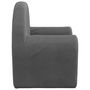 Voir la diapositive 5 : VIDAXL Canape-lit pour enfants anthracite peluche douce