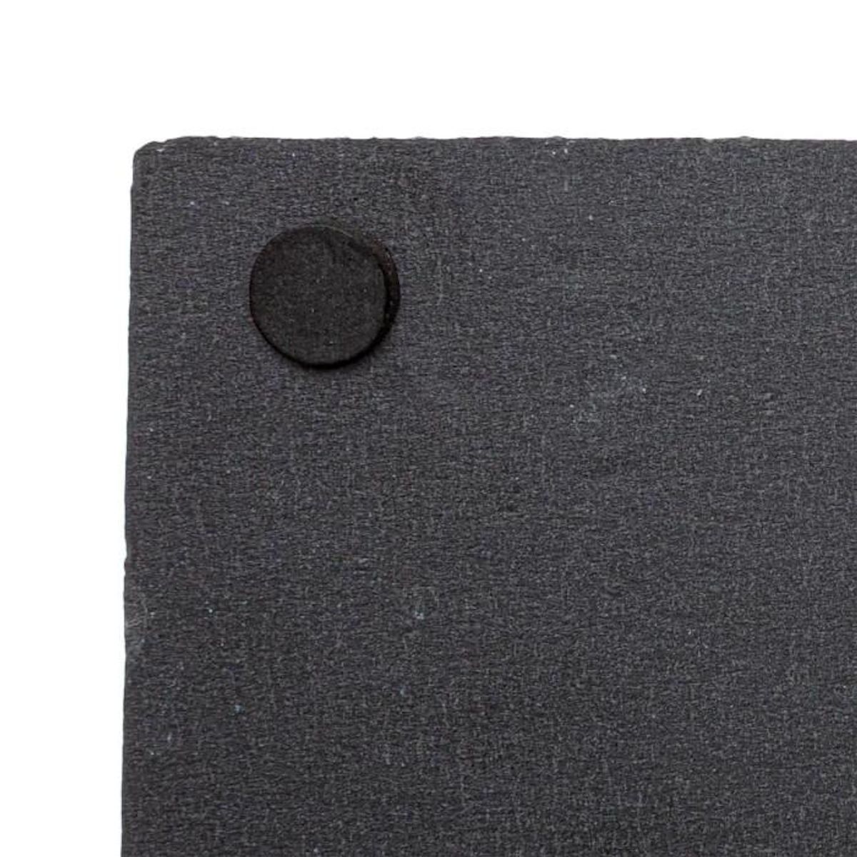 SECRET DE GOURMET Lot de 6 Assiettes Plates  Ardoise II  30cm Gris