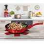 Voir la diapositive 4 : BERLINGER HAUS Lot faitout 24 cm + poêle 24 cm induction Aluminium forgé rouge métal 