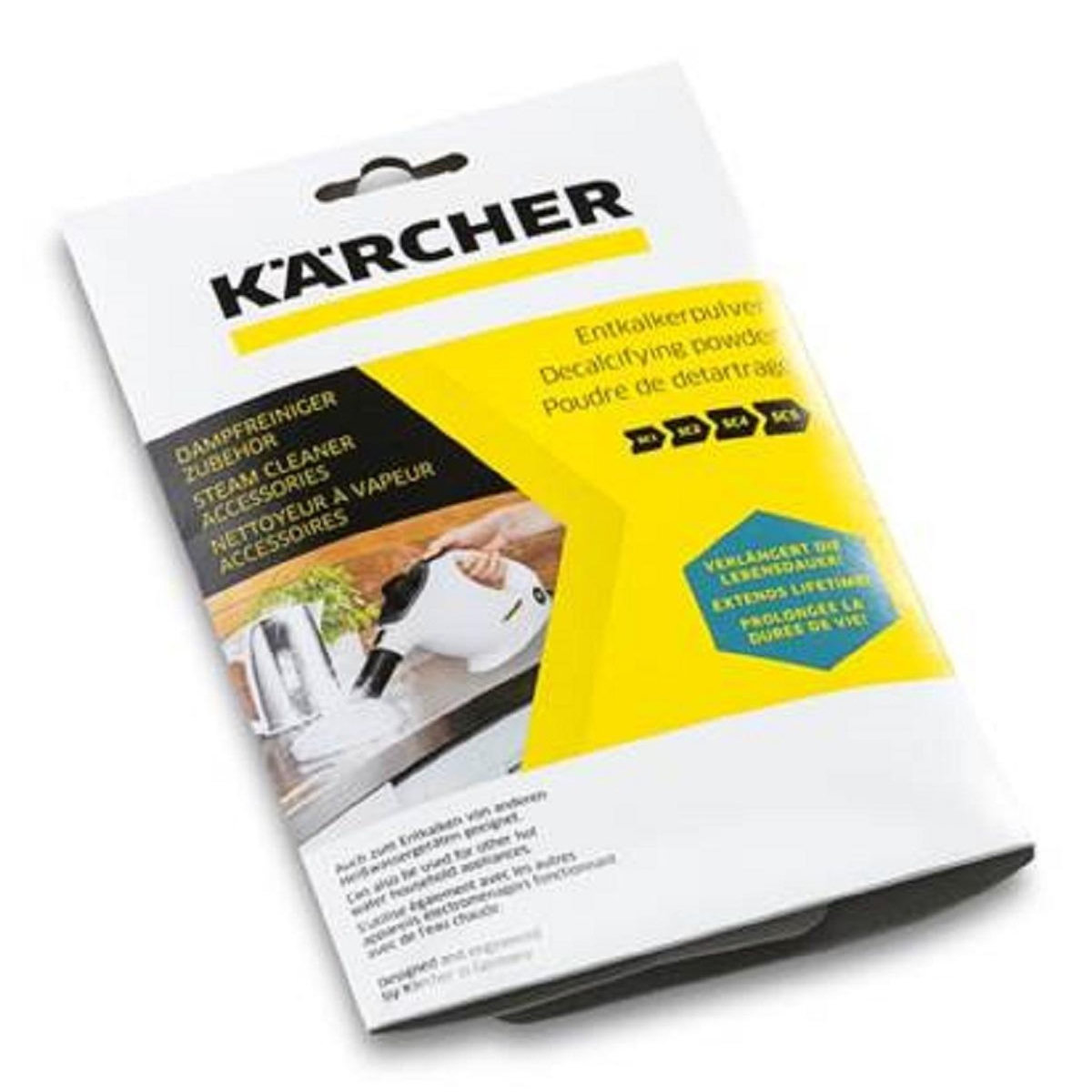 KARCHER Lot de 6 sachets de poudre de détartrage - 6.295-987.0