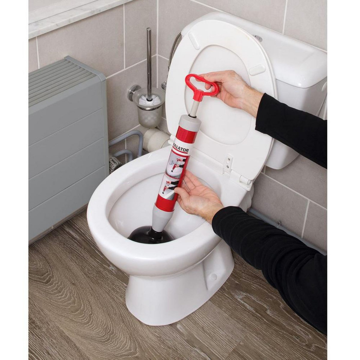 KREATOR Déboucheur de canalisation pompe à vide Kreator