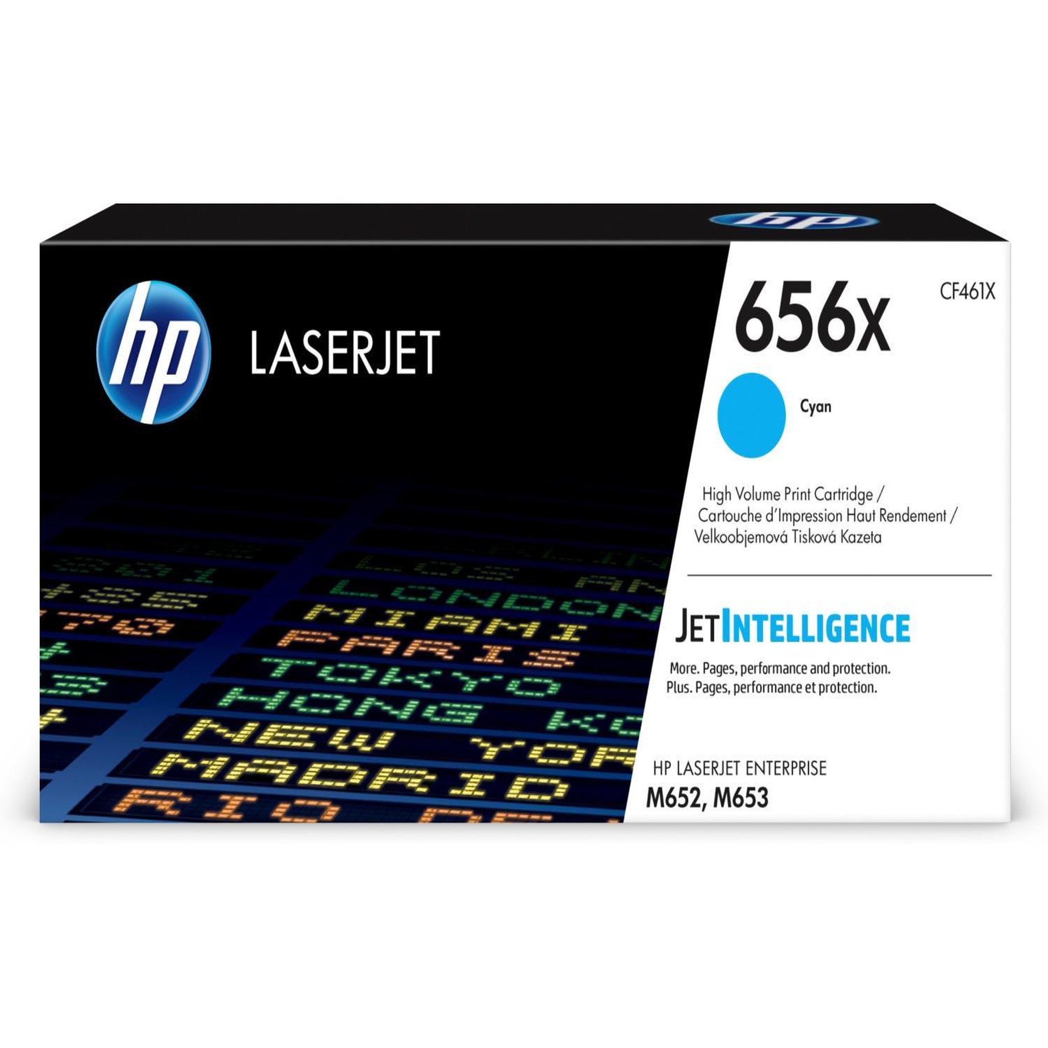HP Hp 656x toner cyan laserjet authentique grande capacité