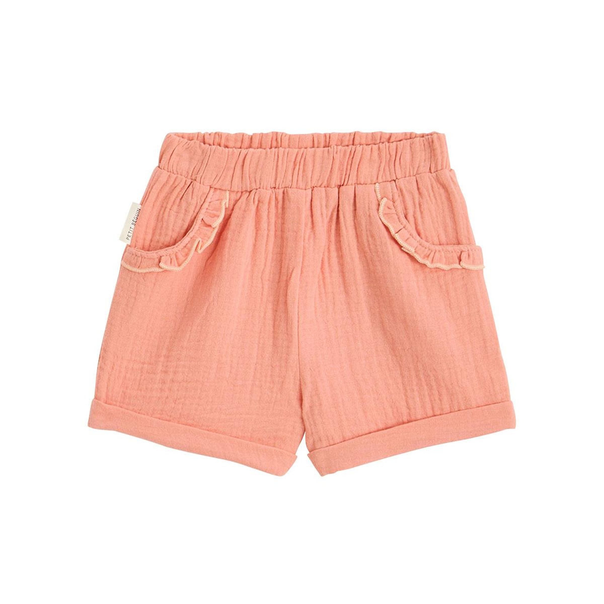 Petit Béguin Short enfant en gaze de coton Santa Giulia