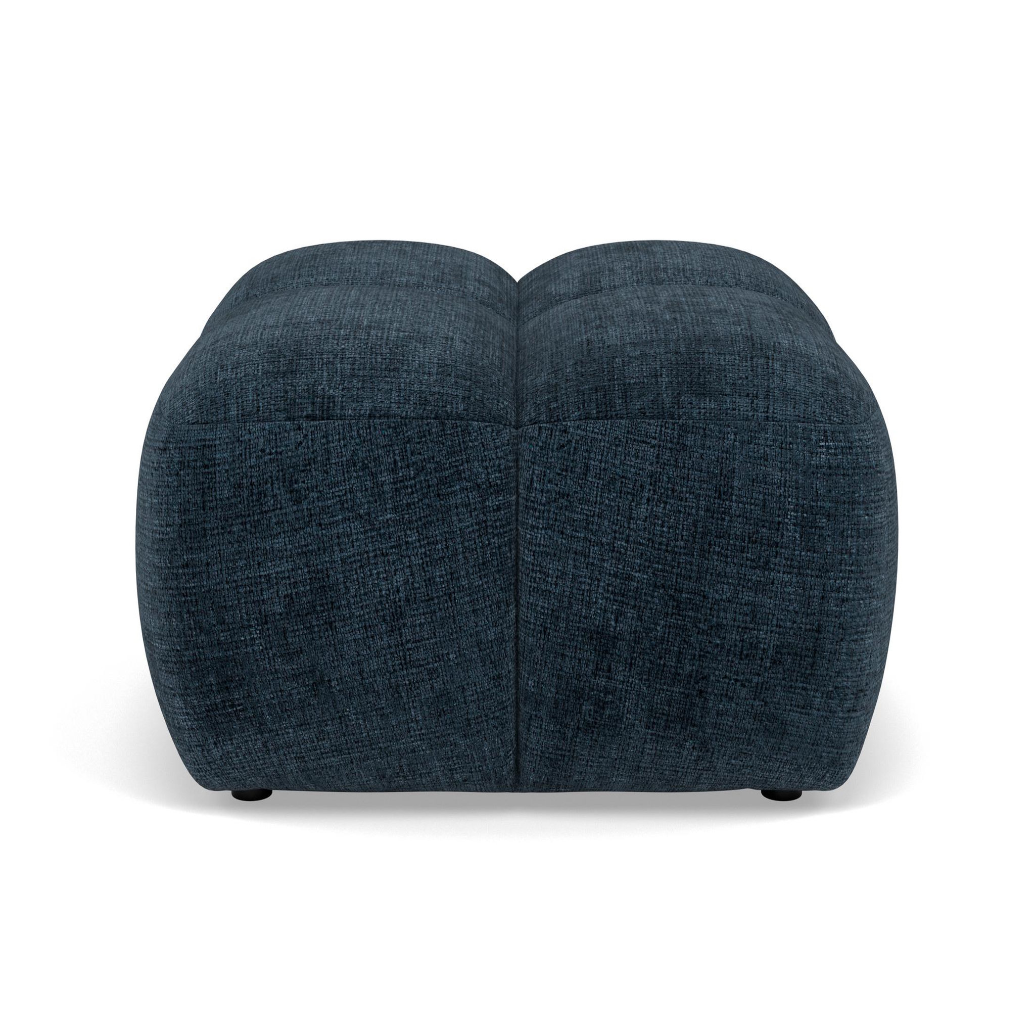 Voir la diapositive 5 : LISA DESIGN Grace - pouf en velours texturé