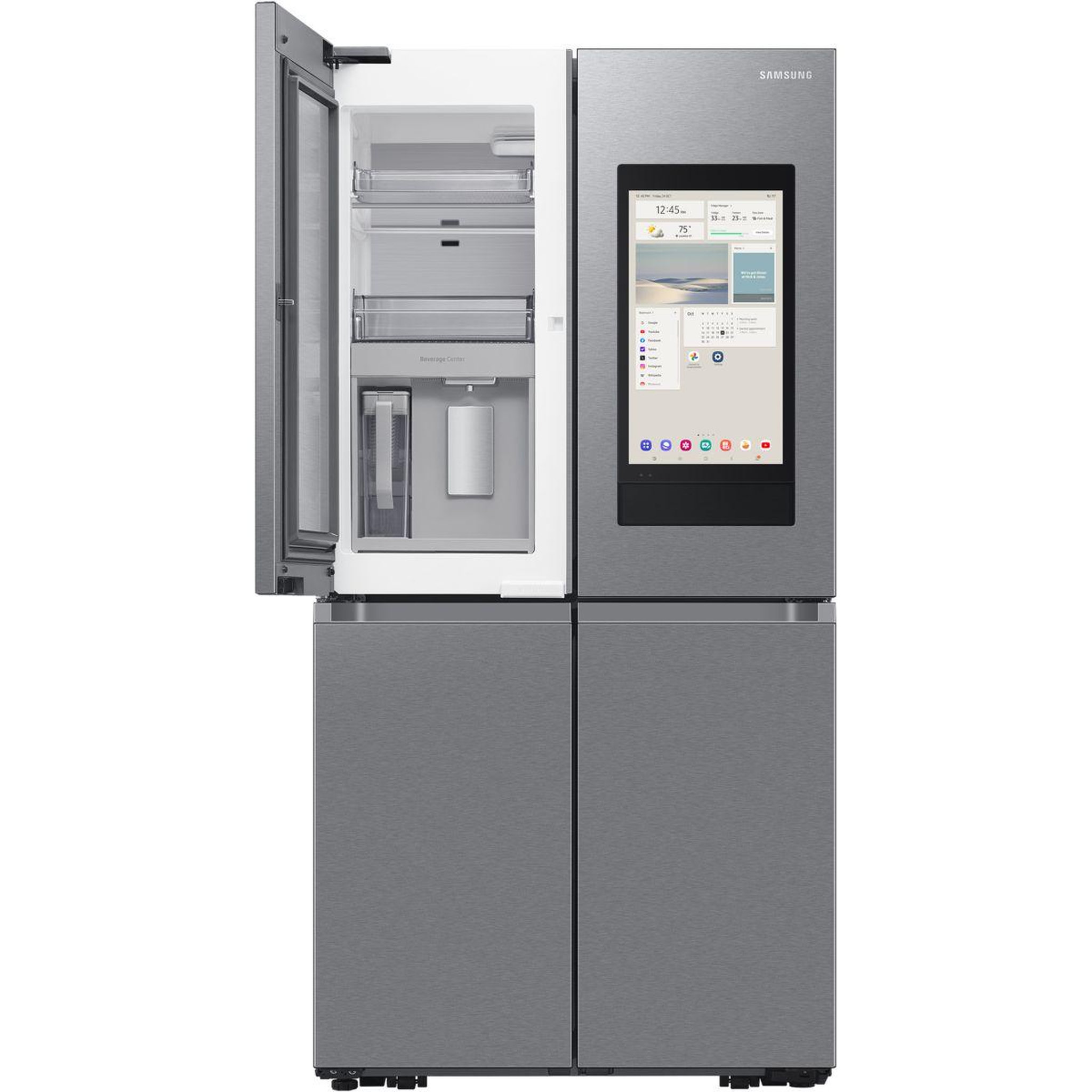 Samsung Réfrigérateur multi portes rf65dg9h0esr family hub