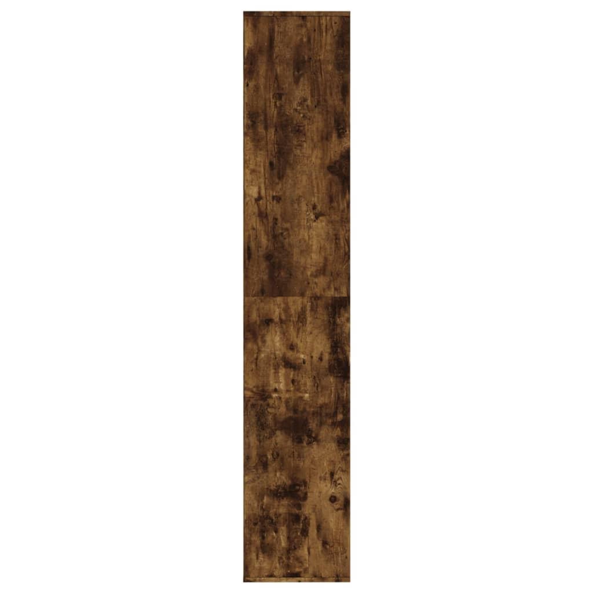 Voir la diapositive 5 : VIDAXL Meuble a chaussures Chene fume 54x34x183 cm Bois d'ingenierie
