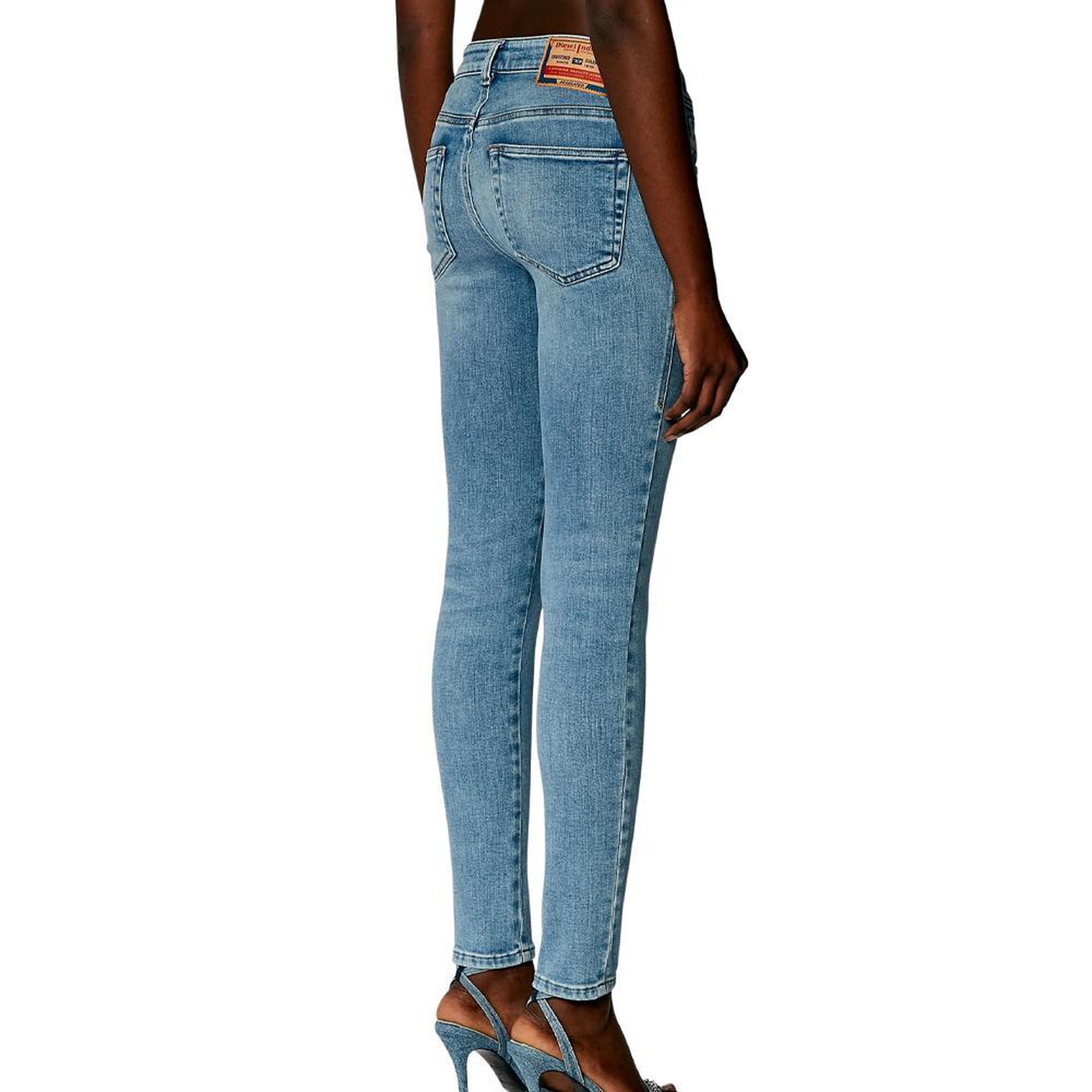 Voir la diapositive 2 : DIESEL Jean Slim  Femme Diesel 2017 Slandy85