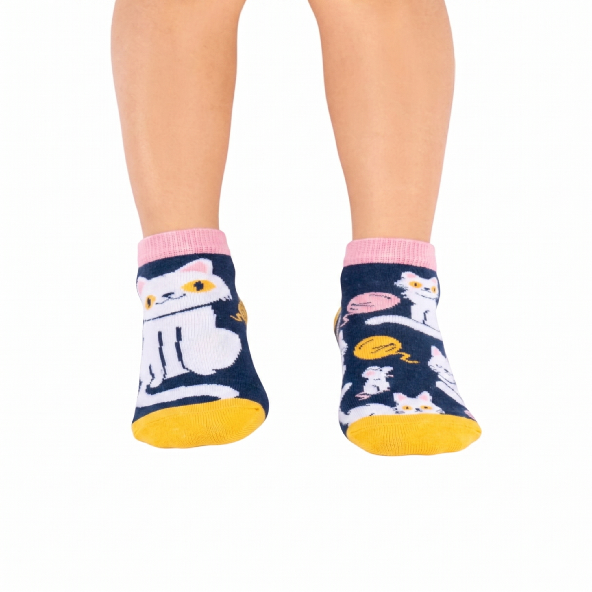 Voir la diapositive 2 : DEDOLES Socquettes enfants chatons ludiques