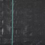 Voir la diapositive 6 : OUTSUNNY Toile de paillage anti mauvaises herbes indéchirable perméable anti UV - 100 x 2 m - PP haute densité 60 g/m²noir vert