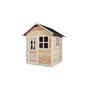 Voir la diapositive 1 : EXIT TOYS Maisonnette en bois pour enfants Loft 100 Naturel - Exit Toys