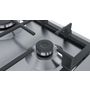 Voir la diapositive 3 : BOSCH Table de cuisson gaz 60cm 4 feux inox - pgp6b5b90