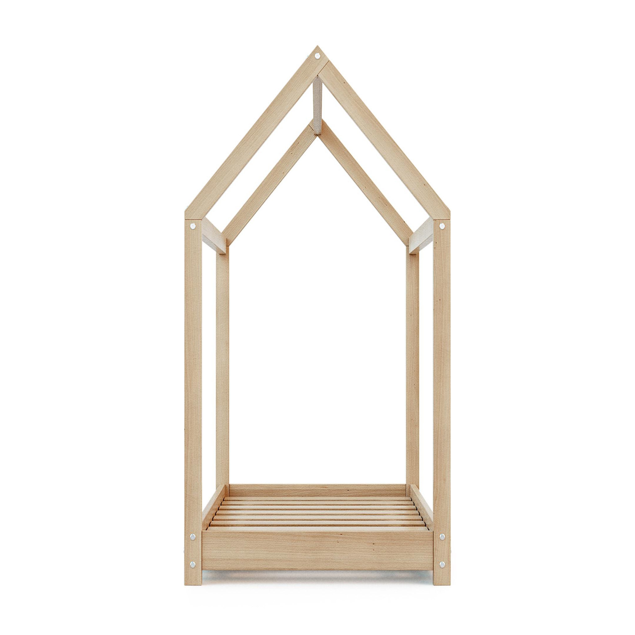 Voir la diapositive 2 : WEBABY Lit bébé Cabane en bois