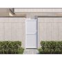 Voir la diapositive 2 : Habitat et Jardin Portillon aluminium  Lola  - 101.2 x 180.9 cm - Blanc