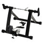 Voir la diapositive 1 : HOMCOM Home trainer pour vélo support entraînement vélo VTT trainer magnétique pliable 5 niveaux de résistance réglable noir