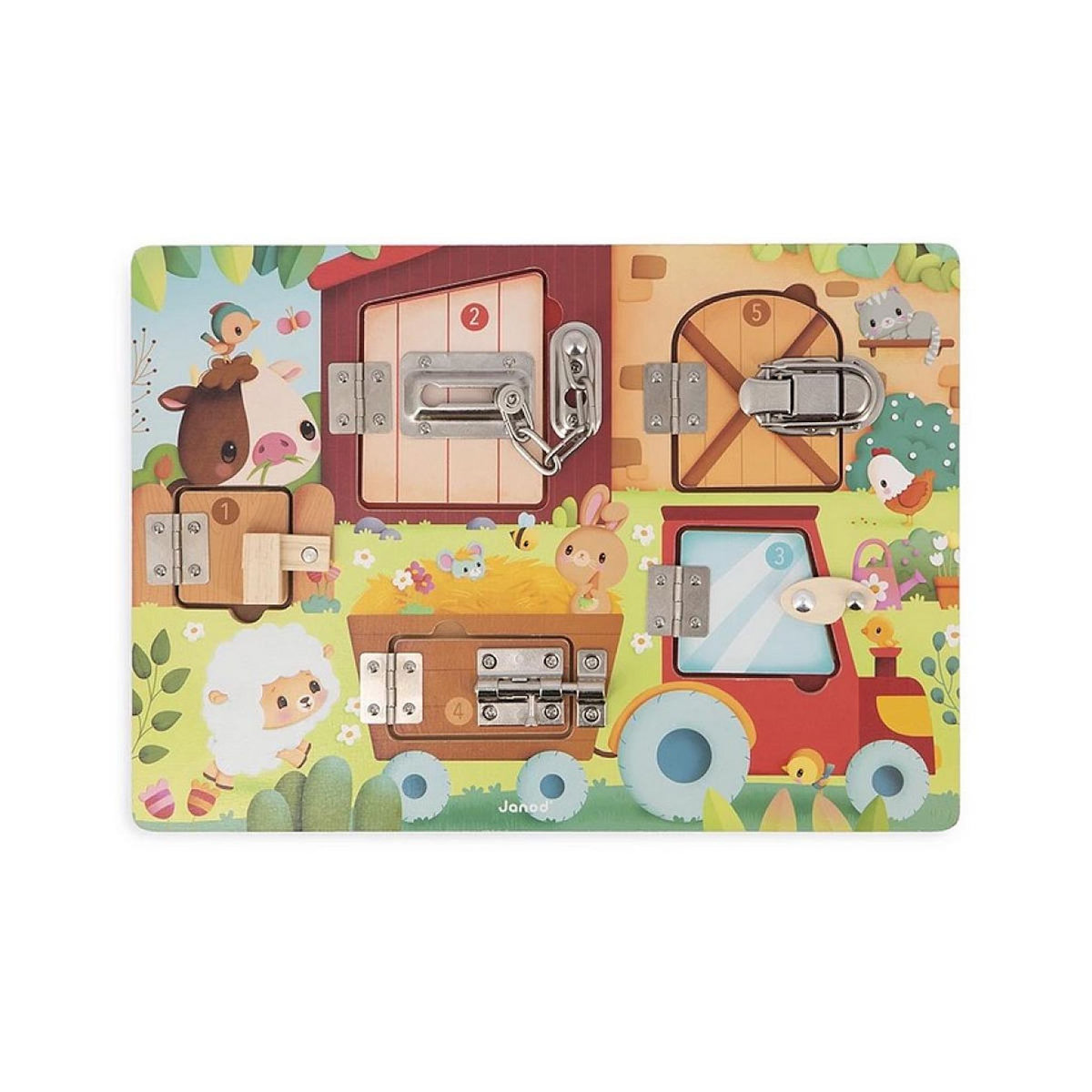 Juratoys-Janod Planche a verrous - La ferme