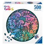 RAVENSBURGER Ravensburger - Jigsaw puzzle Circle of Colors Mushrooms, 500 pcs. 120008224?