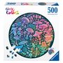 Voir la diapositive 1 : RAVENSBURGER Ravensburger - Jigsaw puzzle Circle of Colors Mushrooms, 500 pcs. 120008224?