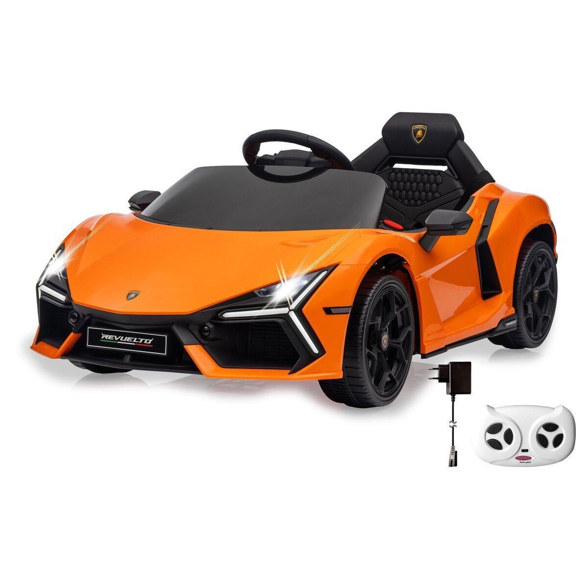 Voir la diapositive 5 : Jamara Ride-on lamborghini revuelto orange 2,4ghz li-power 12.6
