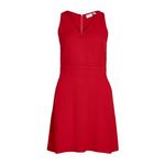 Vila Robe  Femme Vila Viliane. Coloris disponibles : Rouge