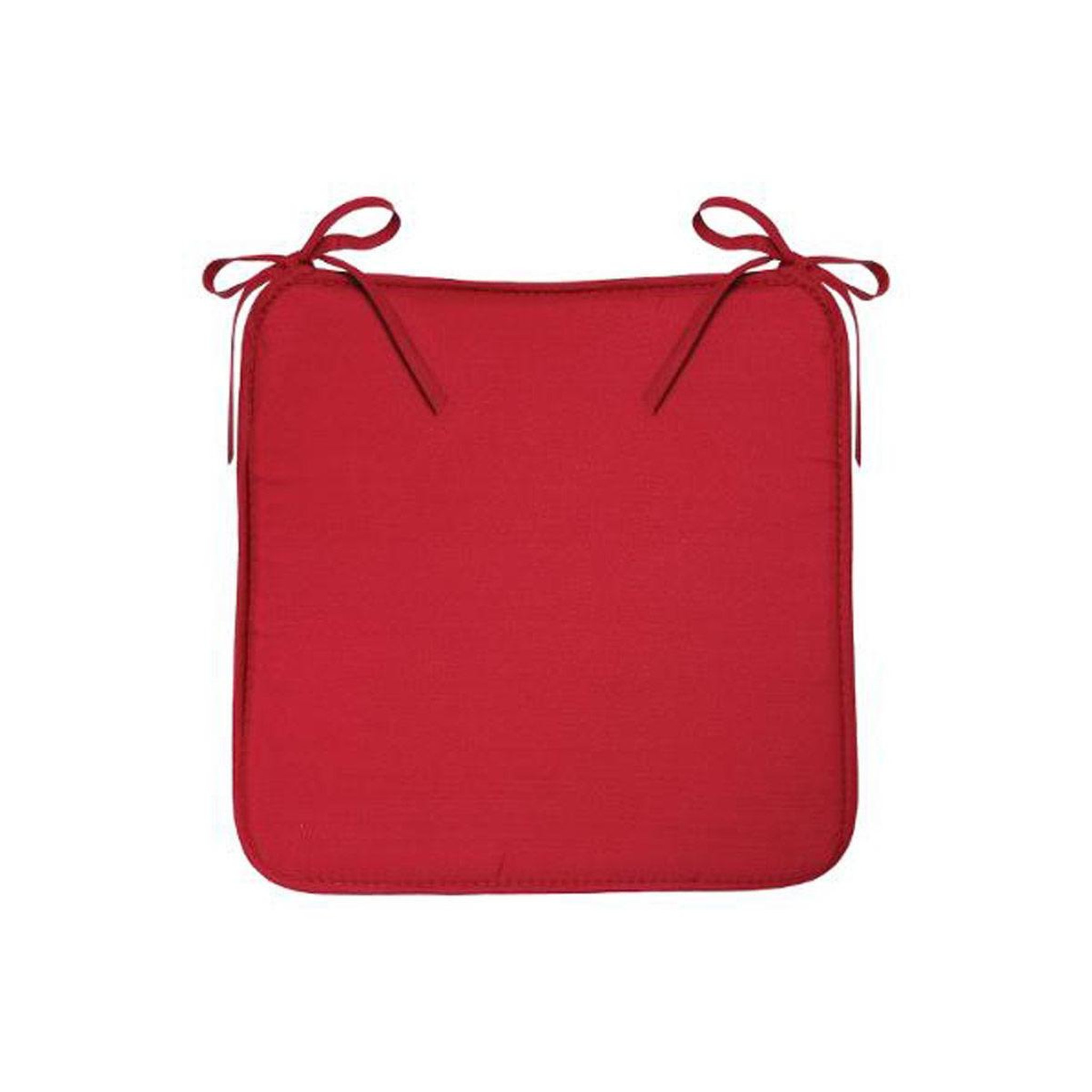 Voir la diapositive 1 : ATMOSPHERA Galette de chaise  micro  39x39cm rouge