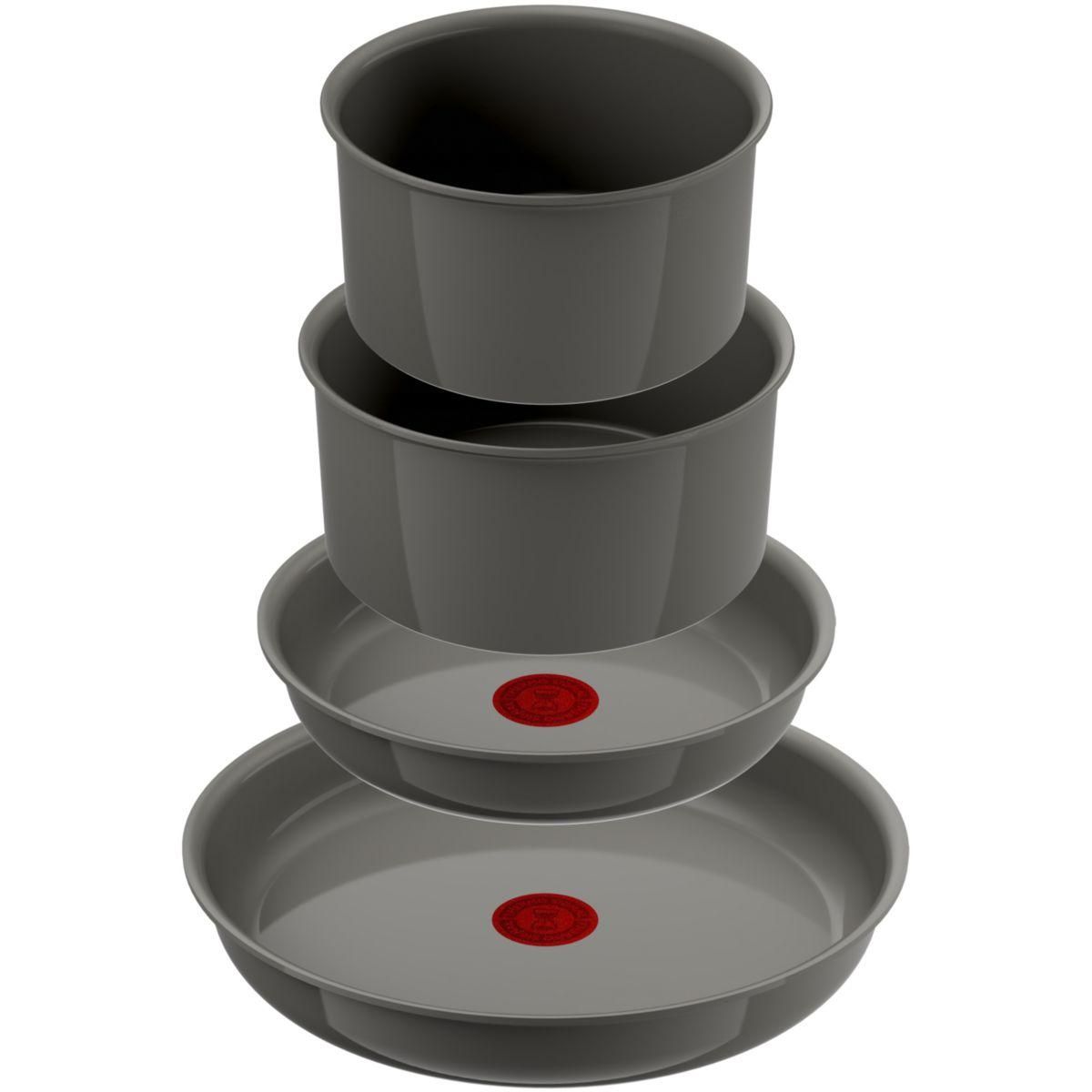 TEFAL Batterie de cuisine Renew 6pcs ceramique L2609602