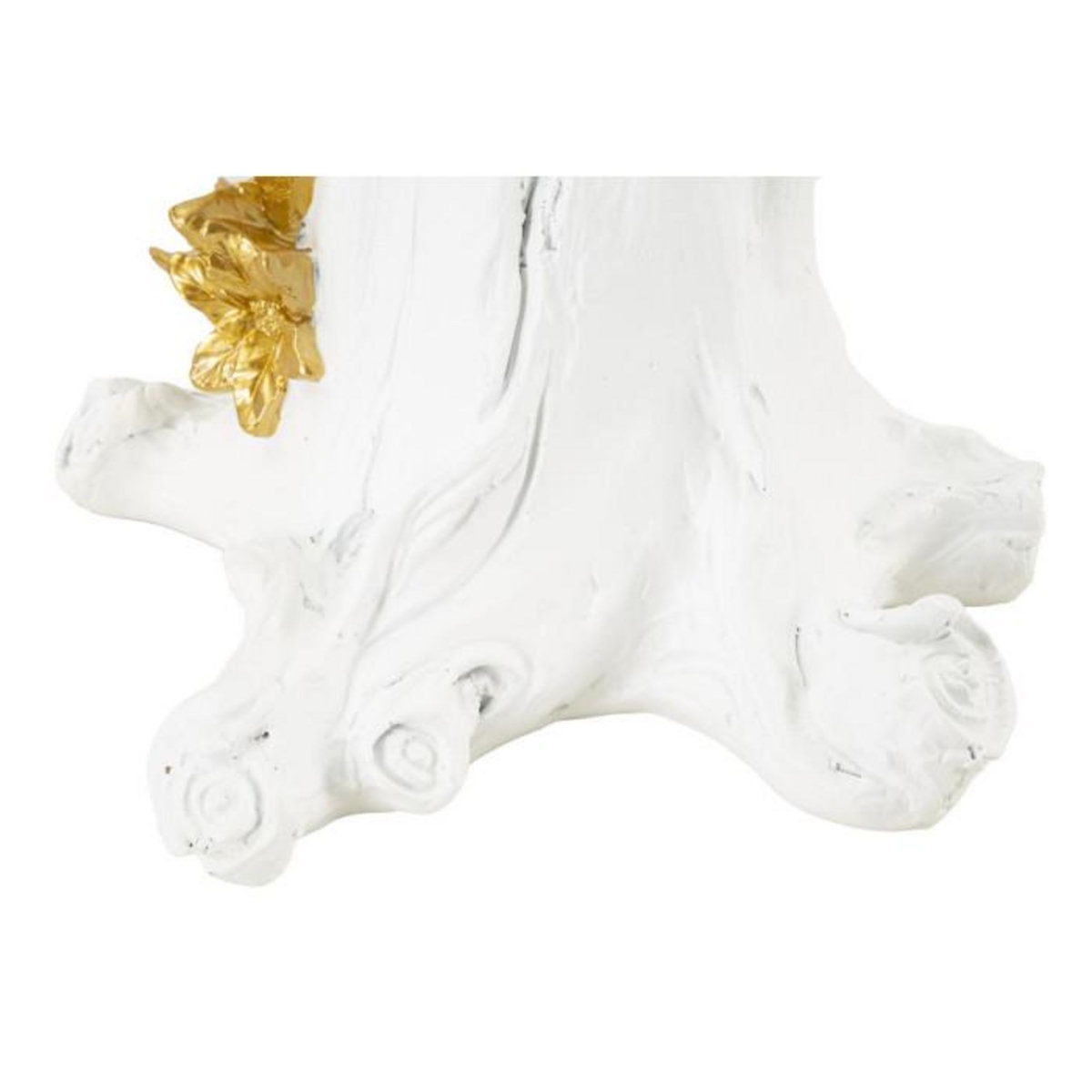 Paris Prix Lampe à Poser en Résine  Perroquet  50cm Blanc