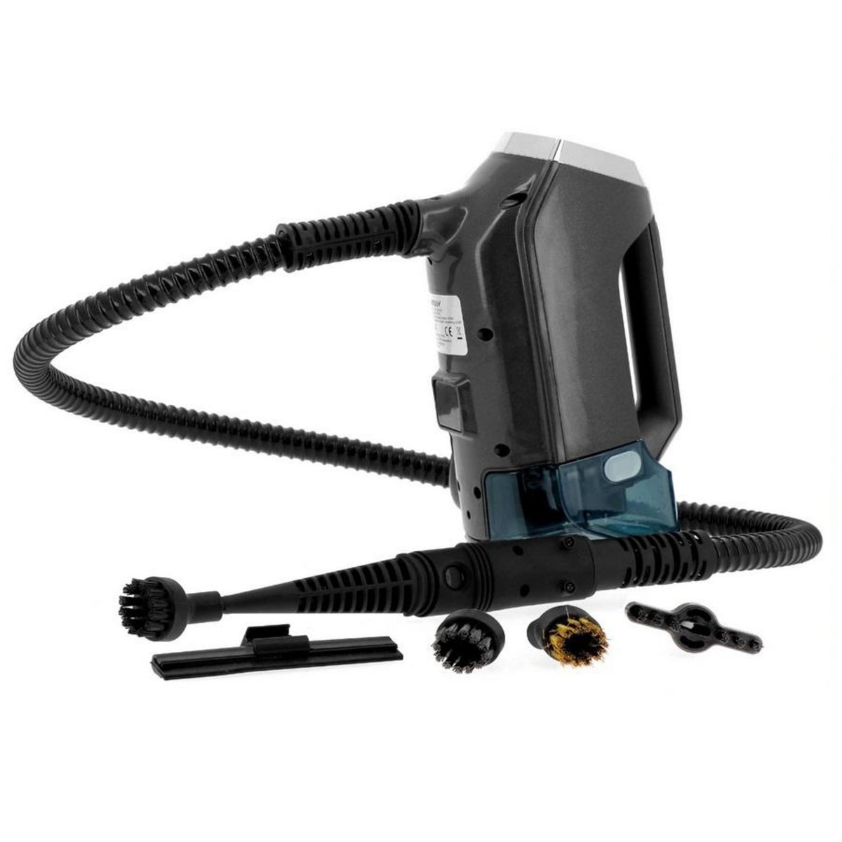 e.ziclean Nettoyeur balai vapeur 1800w rouge/noir - CYCLOSTEAMP320